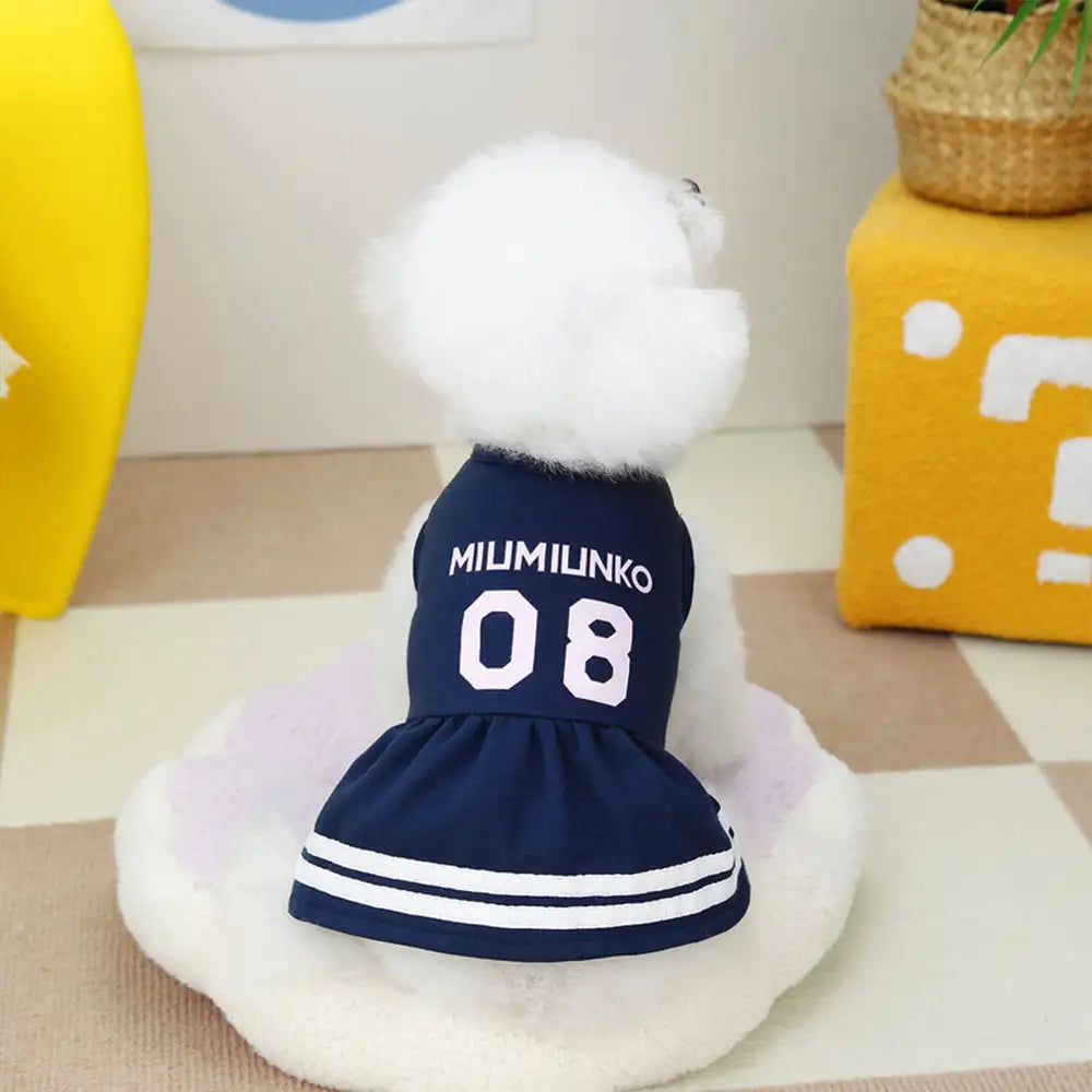 T-shirt et robe pour chiots respirants de la série Sports