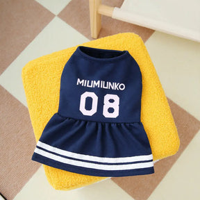 T-shirt et robe pour chiots respirants de la série Sports