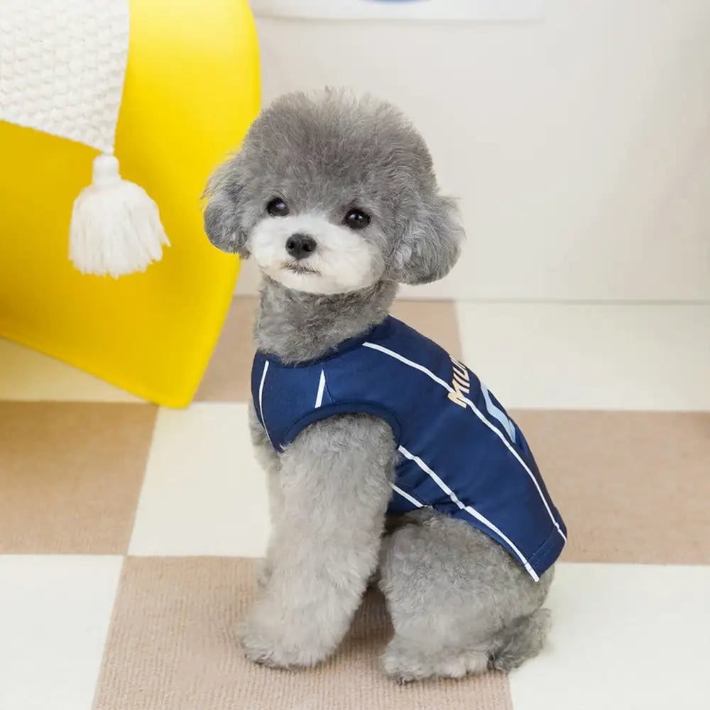 T-shirt et robe pour chiots respirants de la série Sports