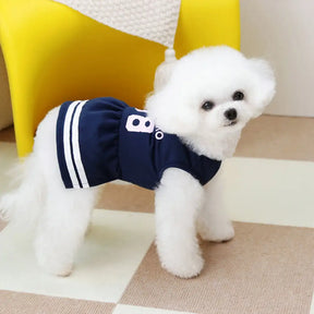 T-shirt et robe pour chiots respirants de la série Sports