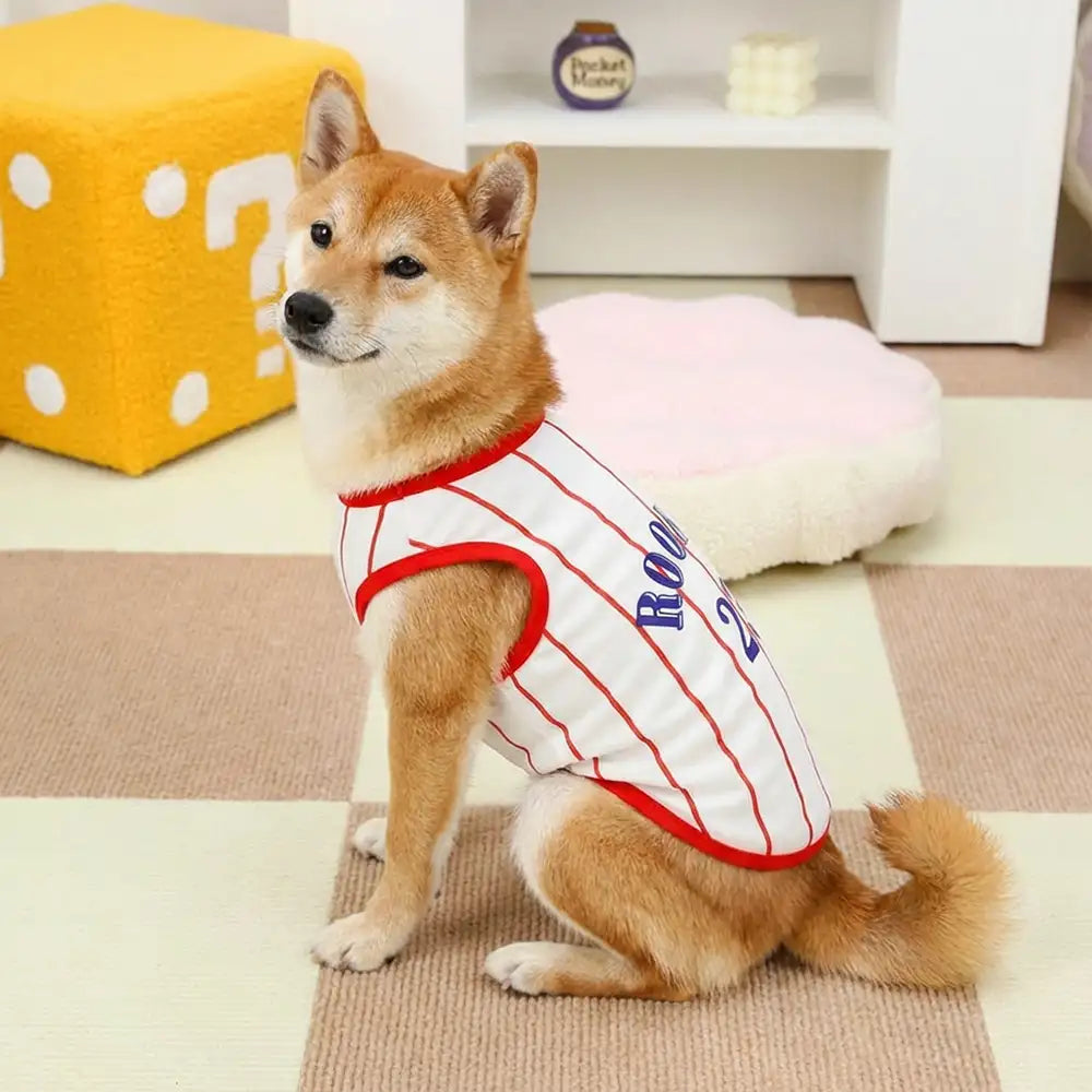 Gilet de chien respirant au style sportif pour chiot