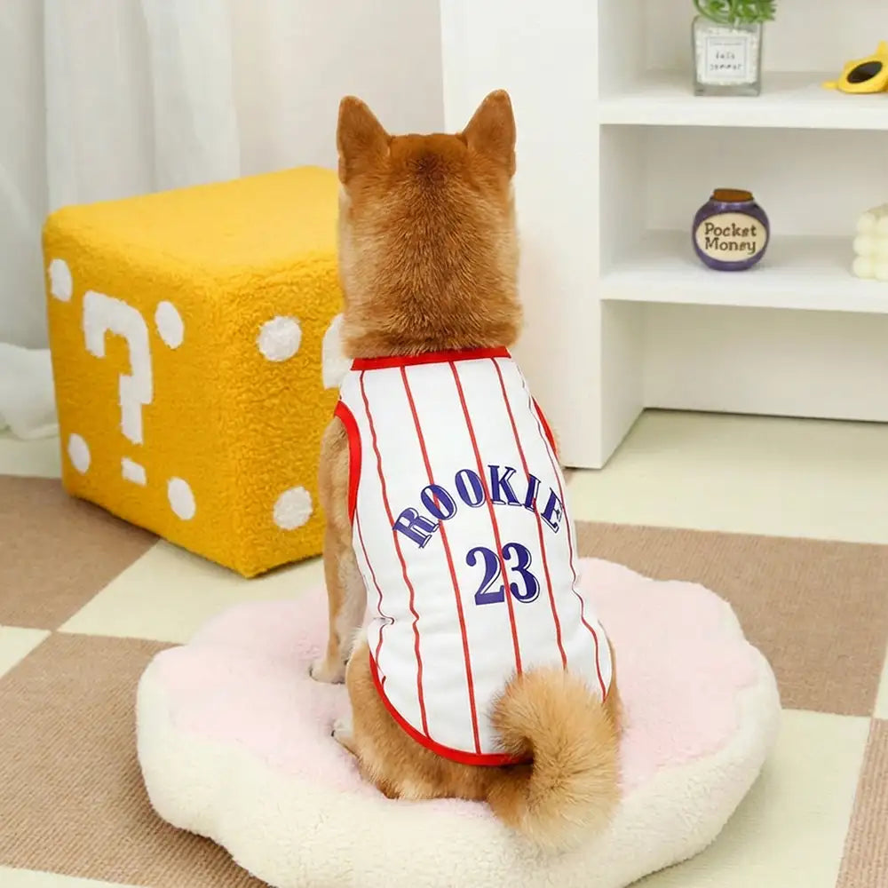 Gilet de chien respirant au style sportif pour chiot