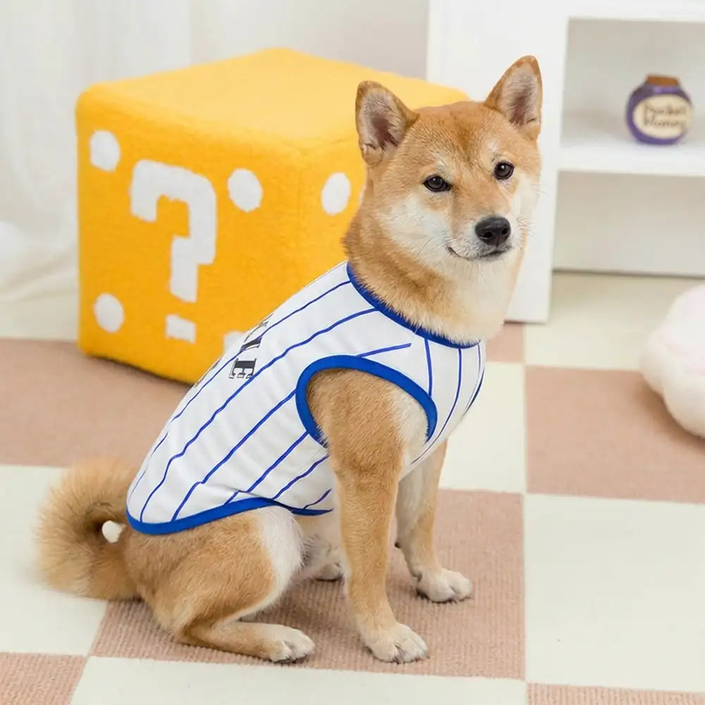 Gilet de chien respirant au style sportif pour chiot