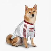 T-shirt pour chien rétro réfléchissant rayé pour toutes les races