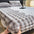 Drap-housse de protection de matelas en fausse peluche de lapin super doux