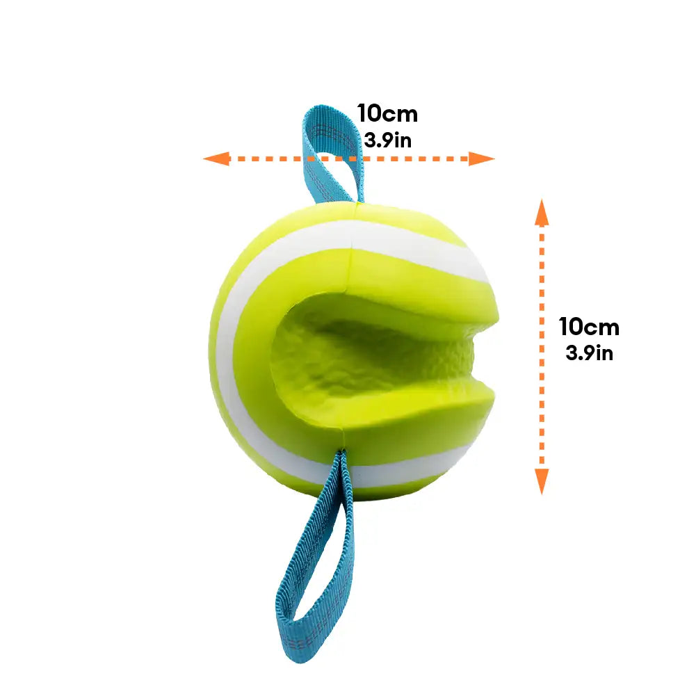 Jouet à mâcher interactif élastique pour chien - Dents et jeu