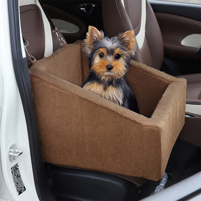 Siège de voiture pour chien surélevé - Travel Booster Comfort