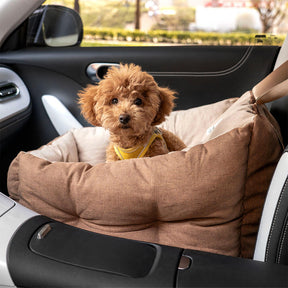 Siège auto pour chien surélevé et épaissi et imperméable avec protection pour le voyage