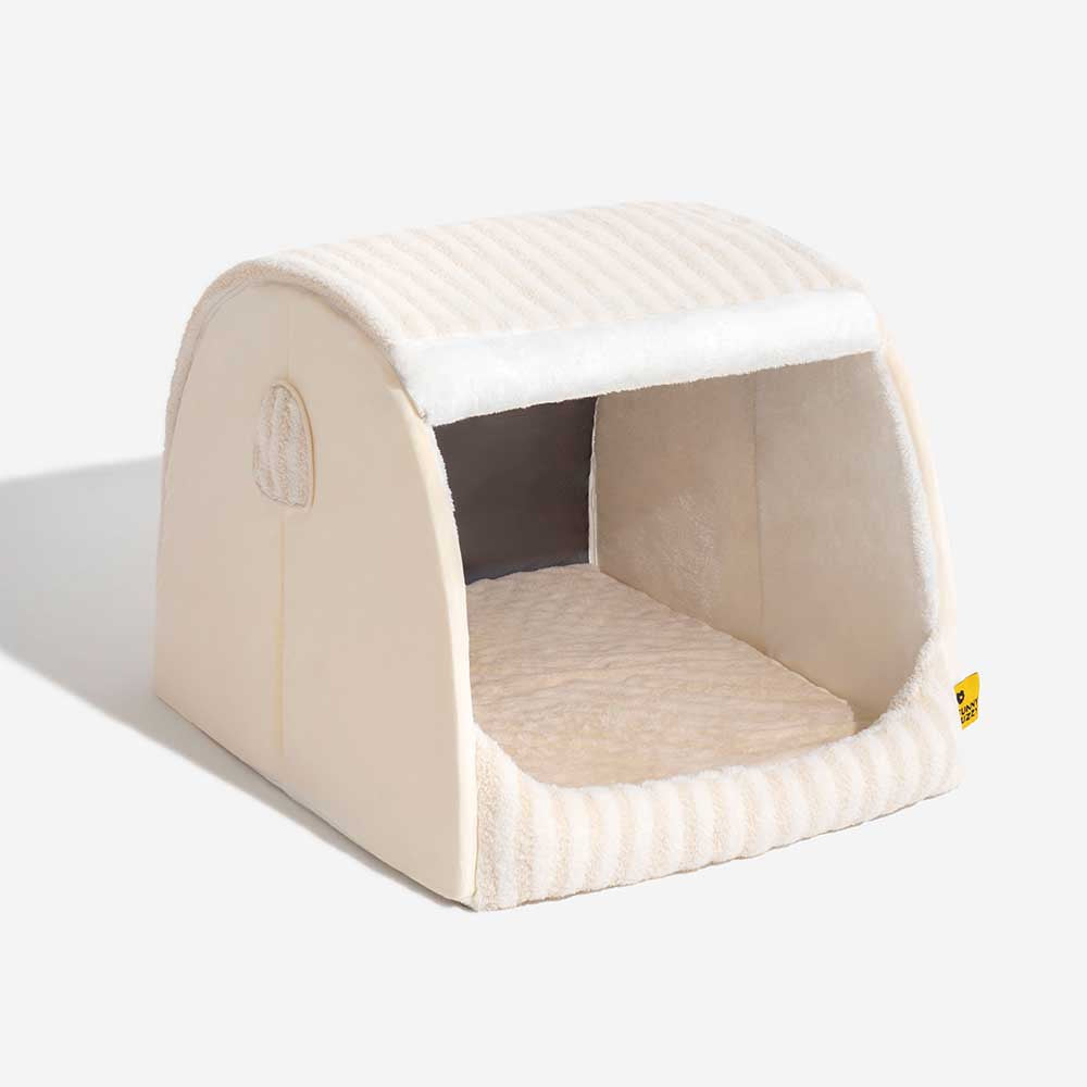 Lit orthopédique pour chien confortable - Stripe Trendy Maison