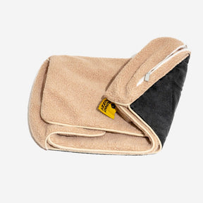 Couverture du Lit - Rayée Fausse Laine d'agneau Double Couche pour Animaux de Compagnie