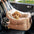 Lit de voiture pour chien étanche ISOFIX, surélevé et épaissi, avec système LATCH