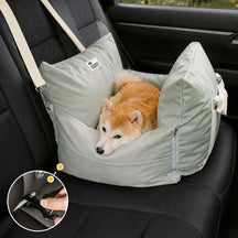 Siège auto pour chien imperméable ISOFIX avec système - Première classe