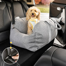 ISOFIX Siège de voiture pour chien avec système LATCH - Première classe