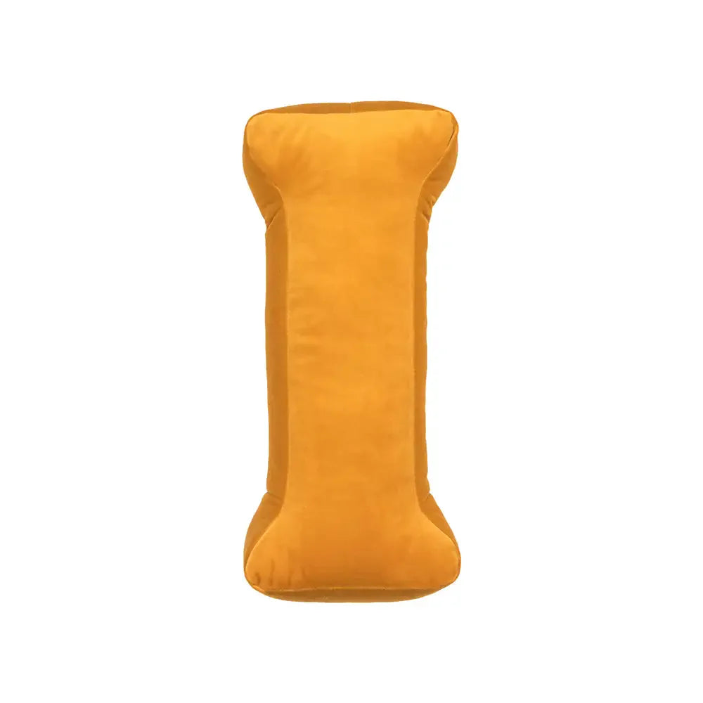 Coussin en velours en forme de lettre câlin