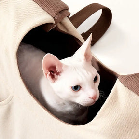 Sac à dos avant pour chat, portable et polyvalent, avec poche, transporteur de poitrine.