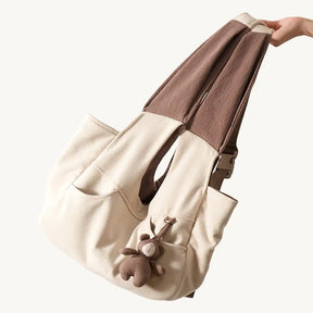 Sac à dos avant pour chat, portable et polyvalent, avec poche, transporteur de poitrine.