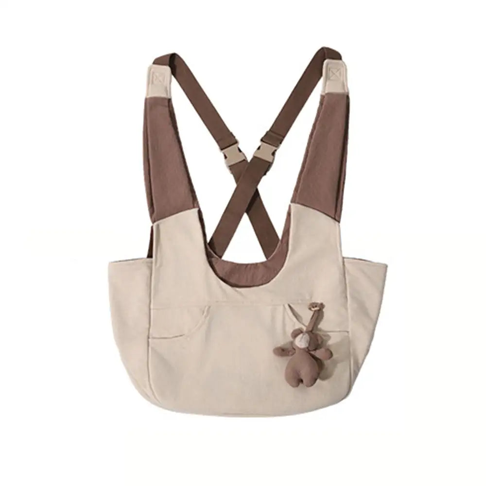 Sac à dos avant pour chat, portable et polyvalent, avec poche, transporteur de poitrine.