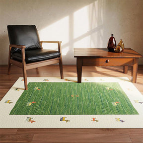 Tapis Antidérapant Décor Maison Vintage