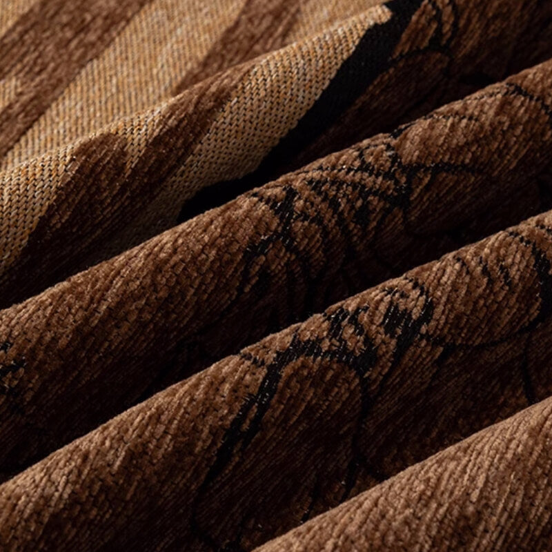 Housse de canapé vintage en chenille anti-rayures