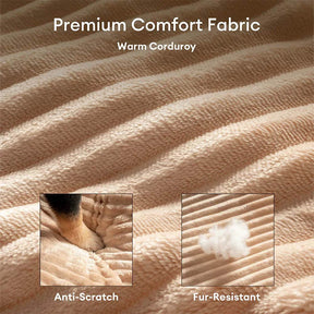 Grand canapé-lit vintage confortable et apaisant pour chien