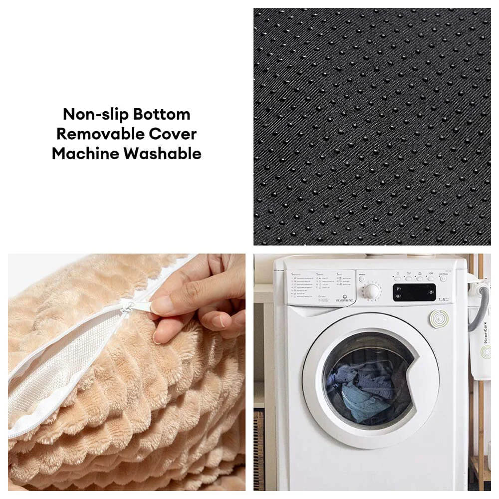 Grand canapé-lit vintage confortable et apaisant pour chien