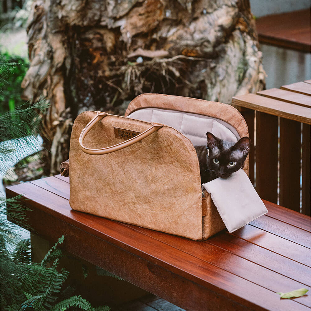 Sac de voyage pour chat multifonctionnel et écologique Vogue - City Roamer