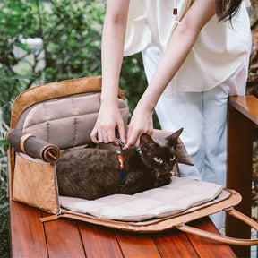 Sac de voyage pour chat multifonctionnel et écologique Vogue - City Roamer