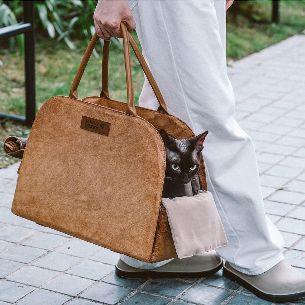 Sac de voyage pour chat multifonctionnel et écologique Vogue - City Roamer