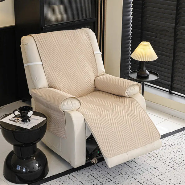 Housse de canapé Housse fauteuil Couvre-canapé relevable résistant à l'eau avec sangles élastiques - Classique W