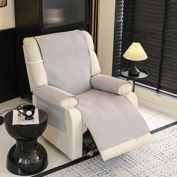 Housse de canapé Housse fauteuil Couvre-canapé relevable résistant à l'eau avec sangles élastiques - Classique W