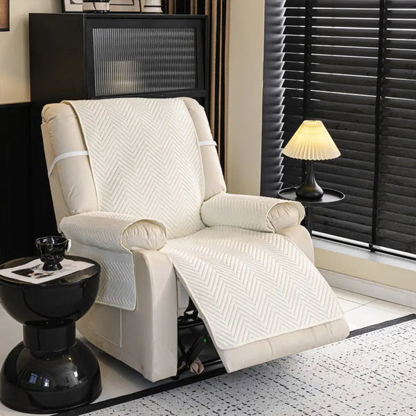 Housse de canapé Housse fauteuil Couvre-canapé relevable résistant à l'eau avec sangles élastiques - Classique W