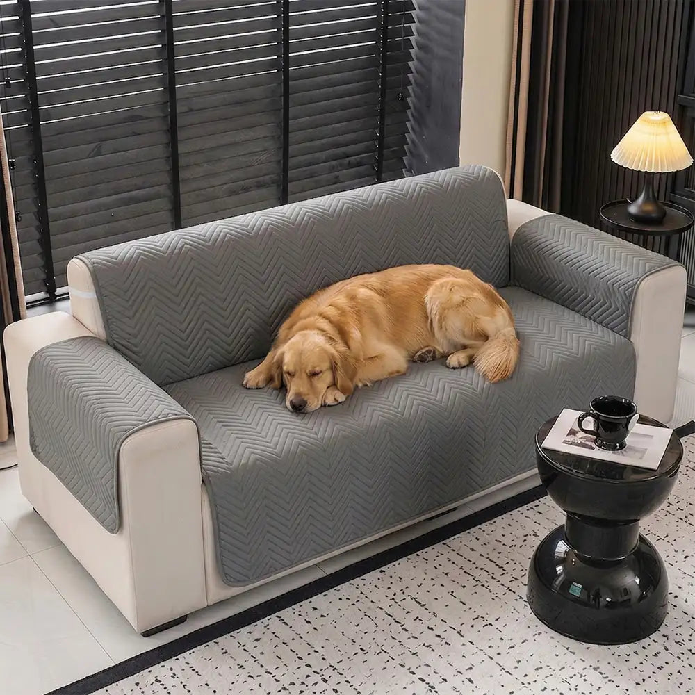 Housse de canapé Housse fauteuil Couvre-canapé relevable résistant à l'eau avec sangles élastiques - Classique W