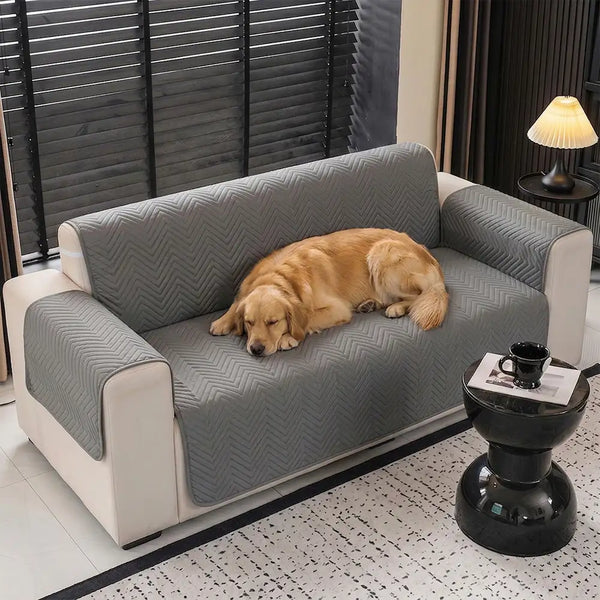 Housse de canapé Housse fauteuil Couvre-canapé relevable résistant à l'eau avec sangles élastiques - Classique W