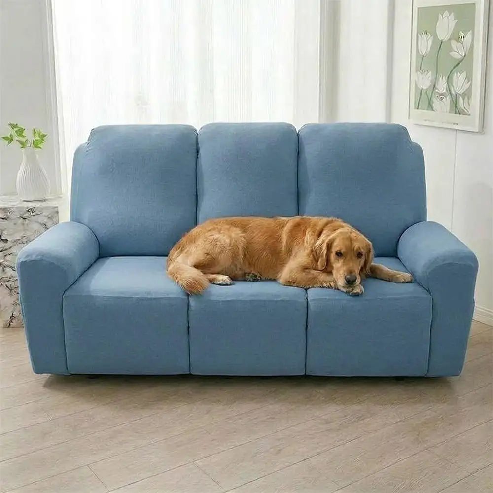Housse de canapé Housse fauteuil reclinable à couverture totale, résistant à l'eau, anti-rayures et élastique.