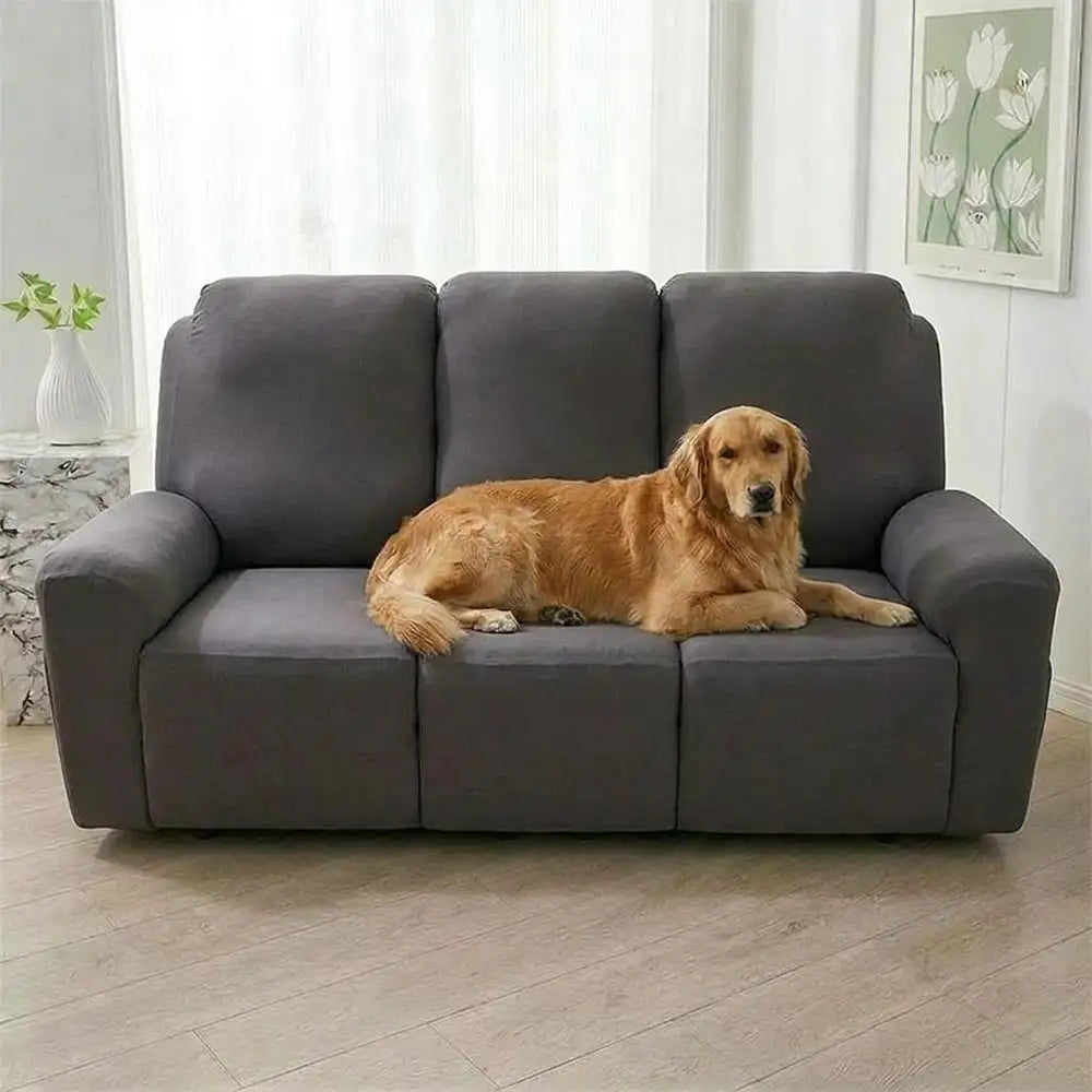 Housse de canapé Housse fauteuil reclinable à couverture totale, résistant à l'eau, anti-rayures et élastique.