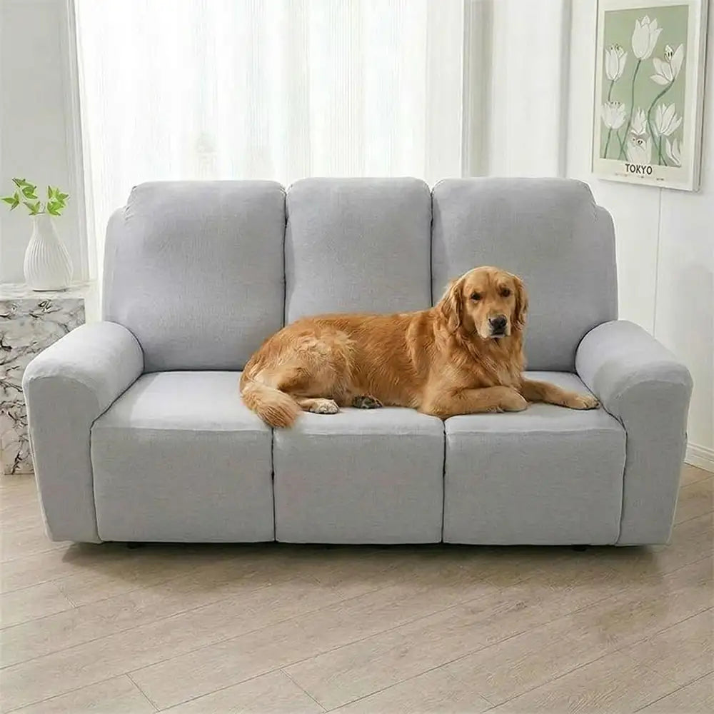 Housse de canapé Housse fauteuil reclinable à couverture totale, résistant à l'eau, anti-rayures et élastique.