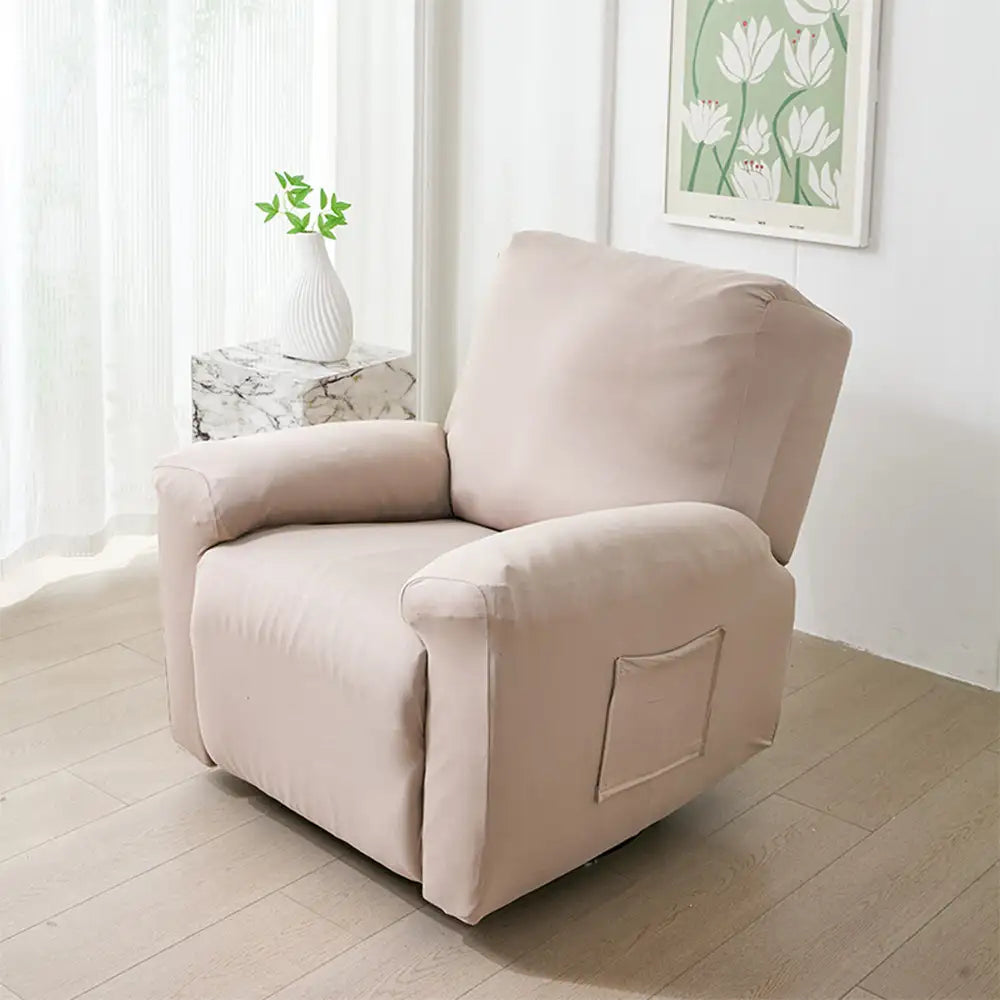 Housse de canapé Housse fauteuil reclinable à couverture totale, résistant à l'eau, anti-rayures et élastique.