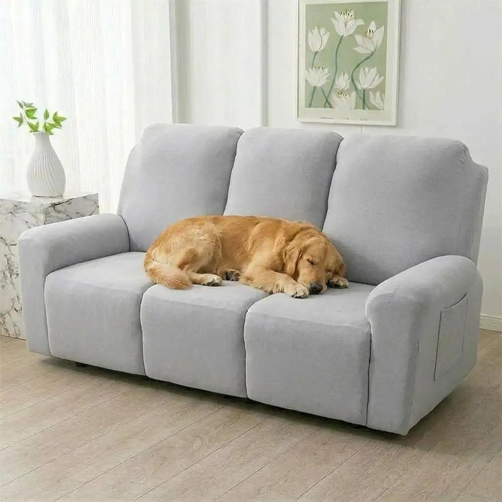 Housse de canapé Housse fauteuil reclinable à couverture totale, résistant à l'eau, anti-rayures et élastique.