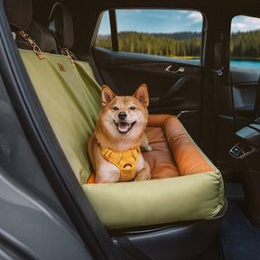 Housse de siège de voiture imperméable et antidérapante pour grands chiens - Urban Voyager