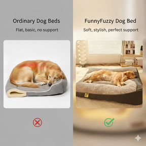 Coussins pour chiens personnalisés, épais, grandes tailles, avec protection anti-rayures et protection du dos.