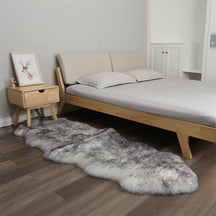 Longue Tapis Irregulier en Cachemire Doux et Moelleux – Confort Chaleureux pour Votre Maison