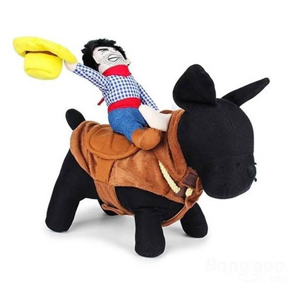 Costume de cow-boy pour chien – Parfait pour un look d’Halloween amusant