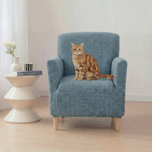 Housse de fauteuil, canapé extensible confortable et résistante aux griffures.