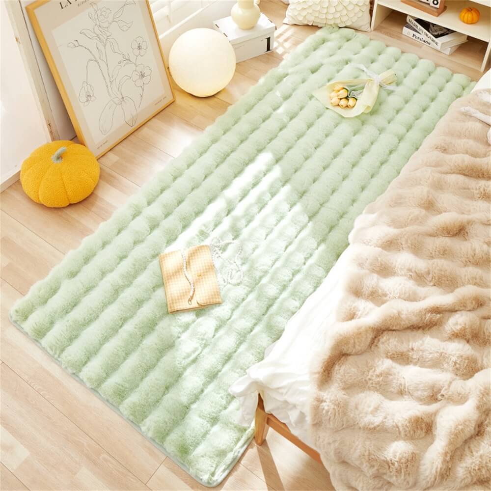 Tapis luxueux en peluche pour animaux de compagnie - Confort et style ultimes pour votre maison