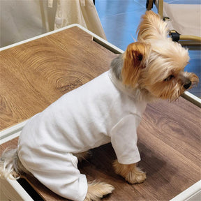 Pyjama confortable pour chien vêtements de nuit doux et chauds pour animaux