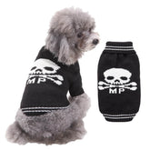 Pull de Halloween pour animaux de compagnie | Vêtement pour chien chaud et confortable à motif Halloween