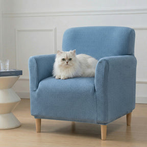 Housse de fauteuil, canapé extensible Protège Fauteuil en peluche douce déperlante multi-usage
