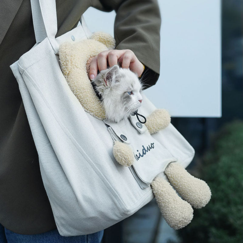 Sac de transport pour animaux de compagnie portable et respirant