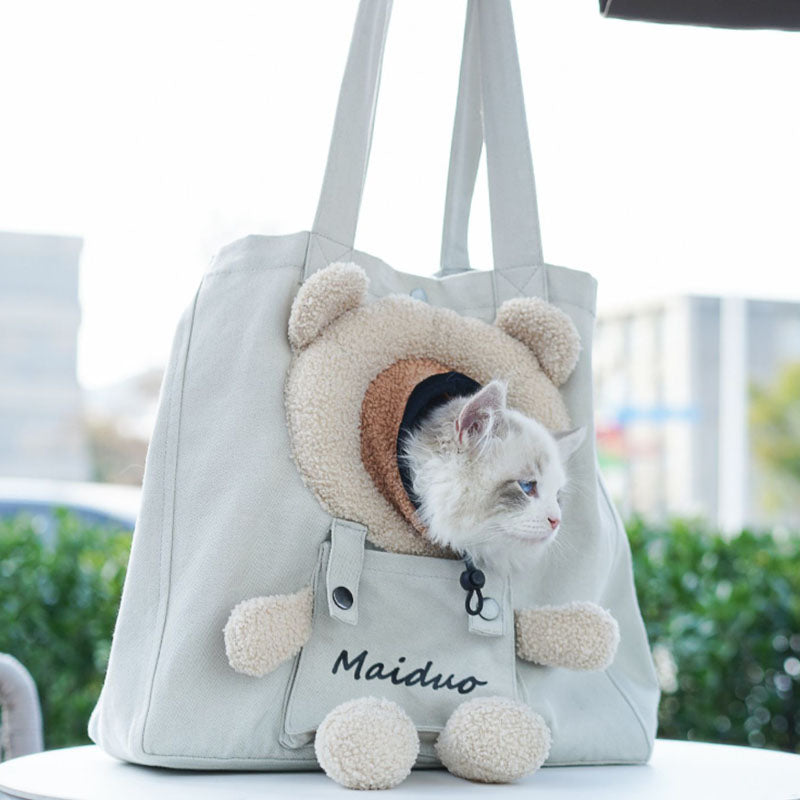 Sac de transport pour animaux de compagnie portable et respirant