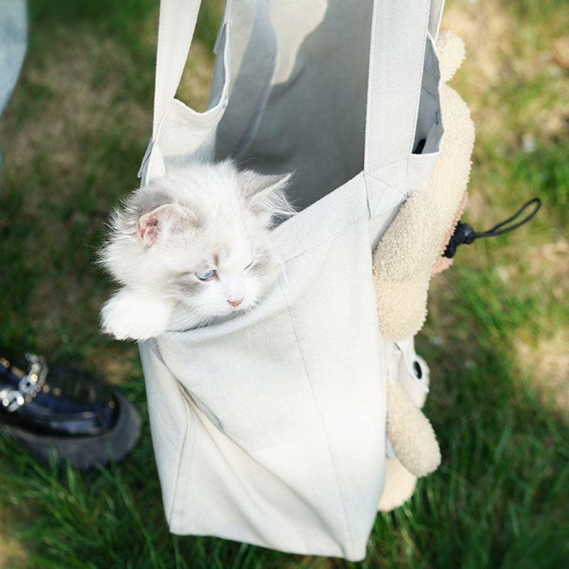 Sac de transport pour animaux de compagnie portable et respirant